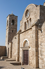 Fototapeta na wymiar St. Barnabas Monastery in Northern Cyprus. The St Barnabas monastery and Icon museum is situated close to the Royal Tombs between Tuzla and Salamis