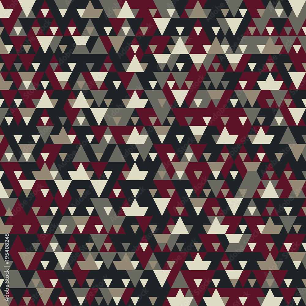 Aufkleber Modern background with cool triangular shapes pattern 3d rendering