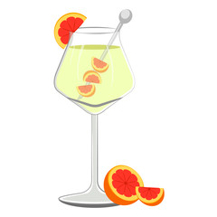 Popular martini cocktail