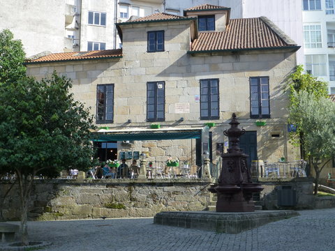 Pontevedra. Ciudad de Galicia en España
