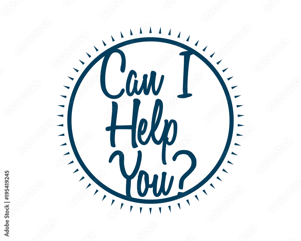 Poster can i help you text icon typography typographic creative writing text image 7