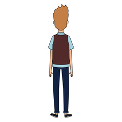 young man model avatar character