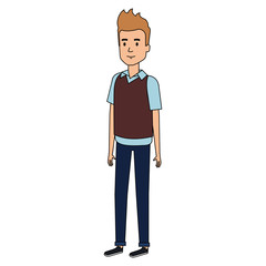 young man model avatar character