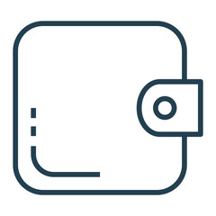 wallet money isolated icon