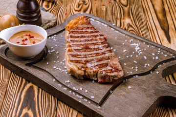 juicy Striploin Steak