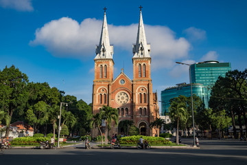 Notre-Dame Cathedral Basilica of Saigon, officially Cathedral Basilica of Our Lady of The...
