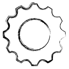 gears machinery isolated icon