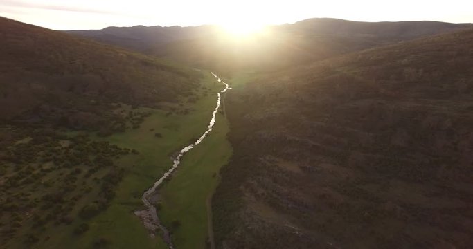 Aerial Shot on Hayedo de Tejera Negra 1