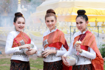 Welcome Songkran Festival in Thailand