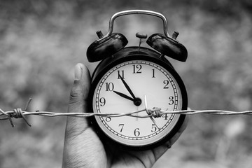 An Alarm Clock Edit with Vintage Effect