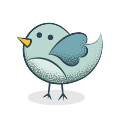 Obraz premium Oiseau dessin