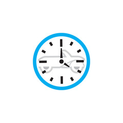 Car Time Logo Icon Design