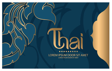 Thai Art vector