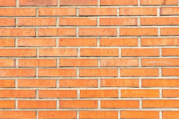 Background from an orange brickwall