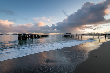 Sunrise Storm over Crissy Beach