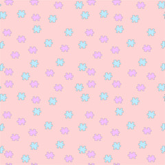 Seamless pattern puzzle.Vector background
