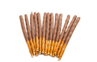chocolate dipped cookie sticks