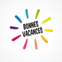 bonnes vacances
