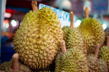 Durian is sold