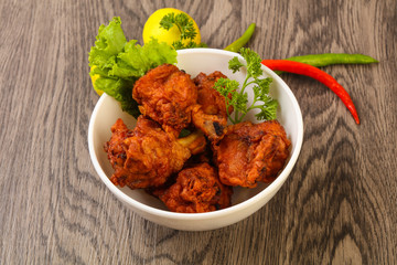 Chicken lollipops