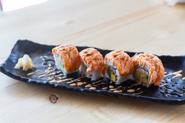 Japanese cuisine, sushi.