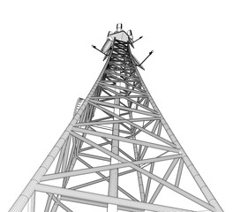 The telecommunication tower
