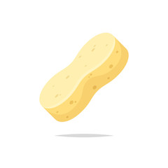 Sponge vector isolated