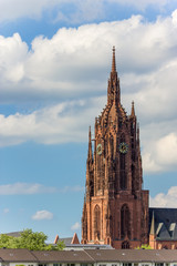 Fototapeta premium St. Bartholomew Cathedral in Frankfurt am Main Hesse Germany