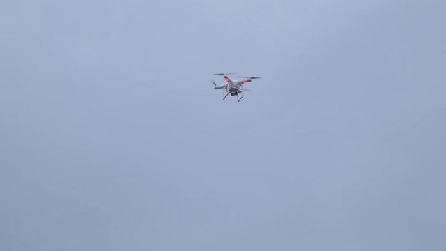 Drone flying