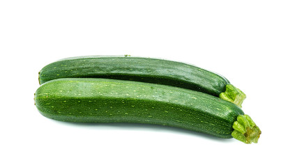 Zucchinis isoliert
