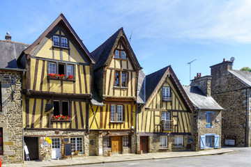 Fachwerk auf Französisch: Fachwerkhäuser im Marchix-Viertel von Fougères