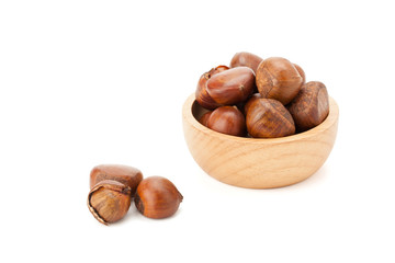 Fototapeta premium chestnut isolated