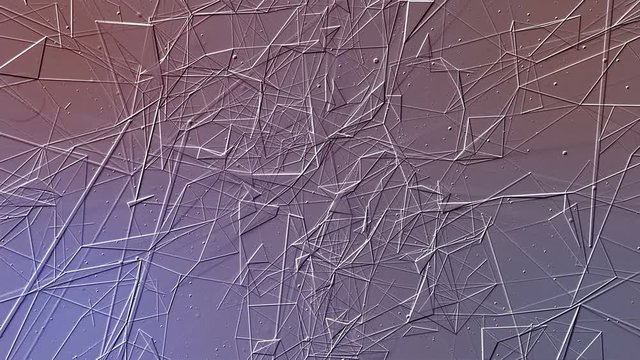 3D rendering background based on three-dimensional extrusion on the plane. Background for presentations. Animated paper texture