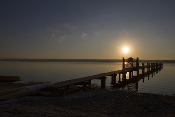 Obraz premium Buch am Ammersee