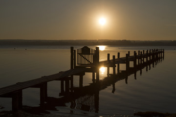 Obraz premium Buch am Ammersee