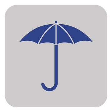 Umbrella sketch icon