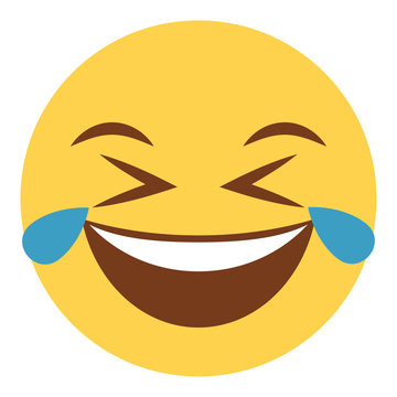 Emoji Tränen lachend