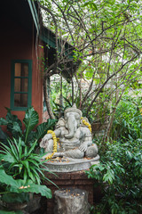 Ganesh in the garden