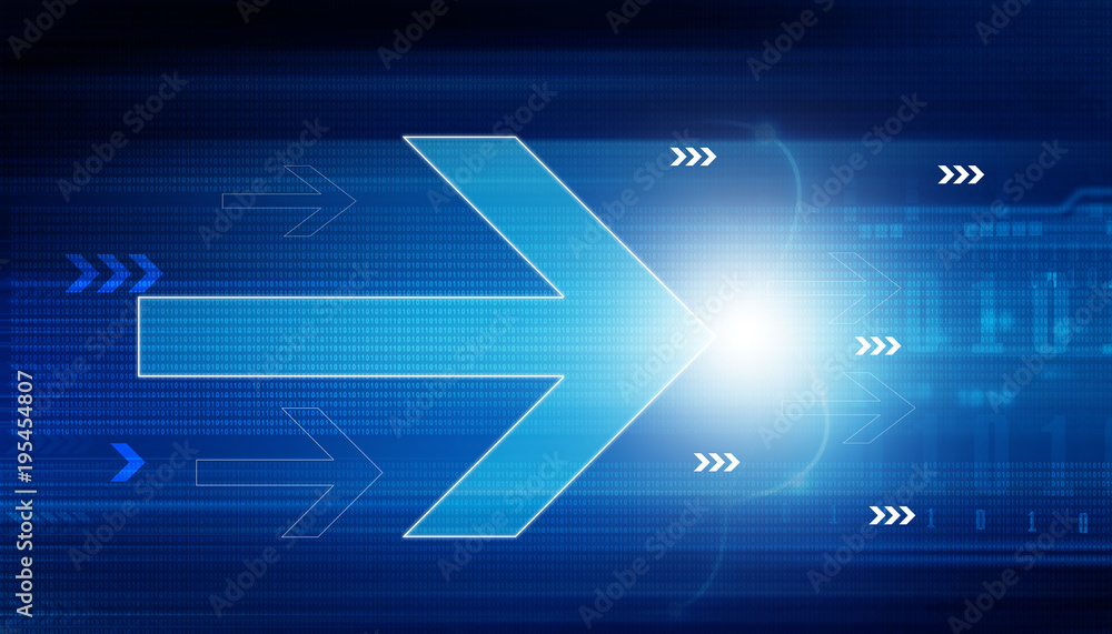 Poster abstract arrow background..