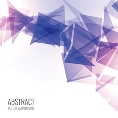 abstract triangle background