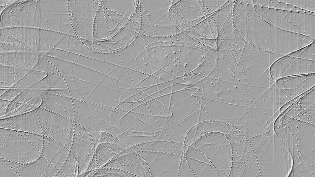 3D rendering background based on three-dimensional extrusion on the plane. Background for presentations. Animated paper texture
