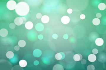 Bokeh stars round and blur as the abstract and green background. and Look lively and look bright and feel the love and serve as a backdrop.