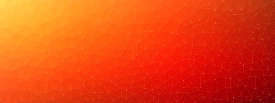 Abstract geometric texture background orange