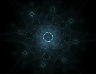 The colors in the series, Fancy paint. Background consists of fractal color texture and is suitable for use in projects.