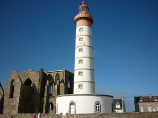 Fototapeta na wymiar Pointe Saint-Mathieu, Finistère, Bretagne, France