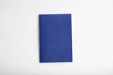 passports on a white background.