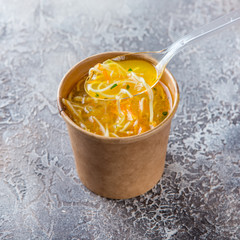 Chicken noodle soup