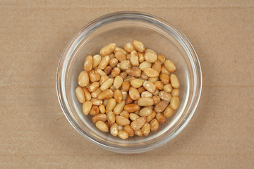 Pine Nuts in Bowl