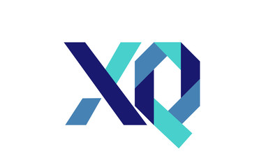 XQ Ribbon Letter Logo 