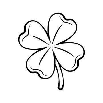 Four Leaf Clover Outline Images – Browse 6,456 Stock Photos, Vectors, And  Video | Adobe Stock
